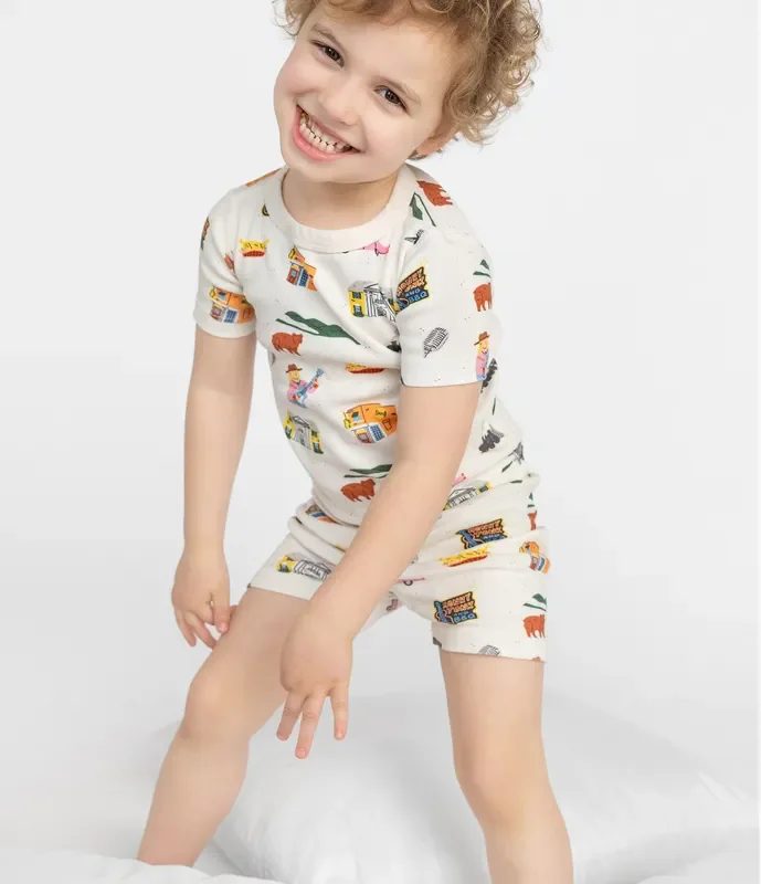 Goodnight, Tennessee Short Pajamas Set ?