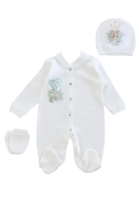 Grace Jumpsuit Set – 3 Pcs