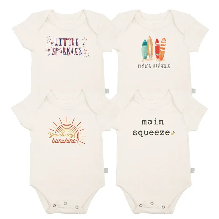 Graphic Bodysuit Set | Summer 4 Pack + 1 Free