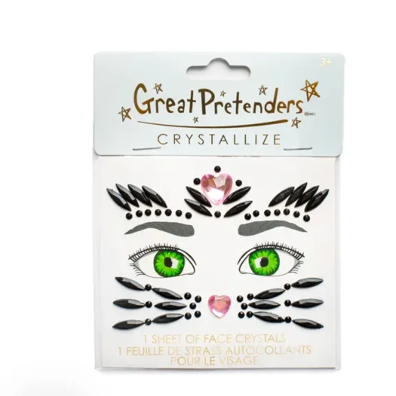 Great Pretenders Face Crystals – Black Cat