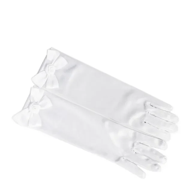 Great Pretenders Princess Gloves – White