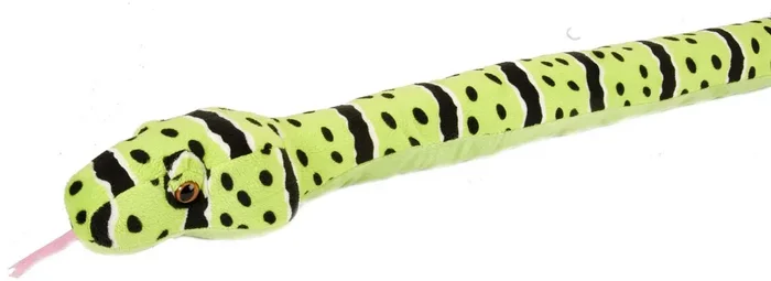 Green Rock Rattlesnake Stuffed Animal – 54 “