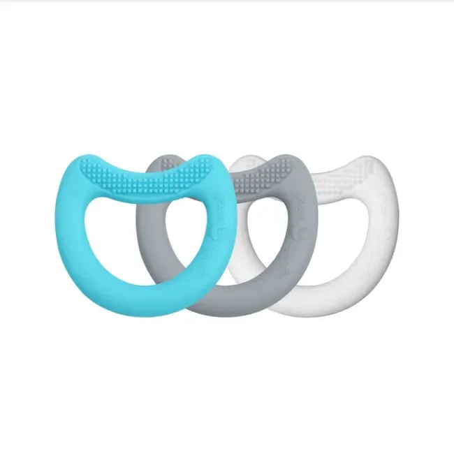 Green Sprouts First Teether-3 Pack Aqua