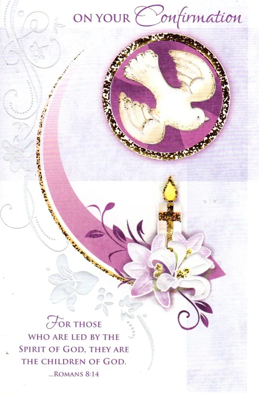Greeting Card – on Your Confirmation Neutral