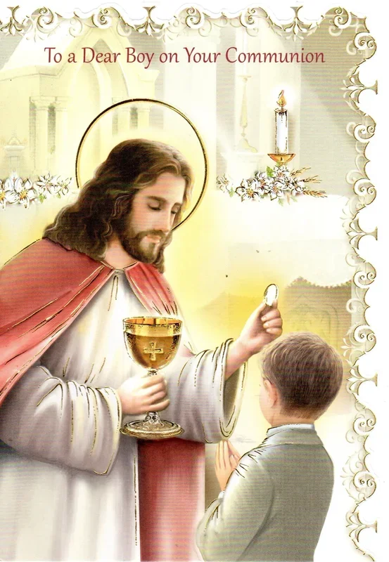 Greeting Card – To a Dear Boy on Your Communion GC37105