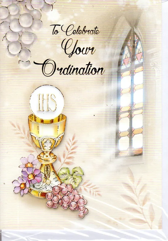 Greeting Card – To Celebrate Your Ordination 20353
