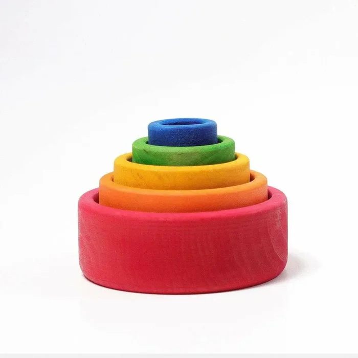 Grimm’s Set of Bowls – Outside Red