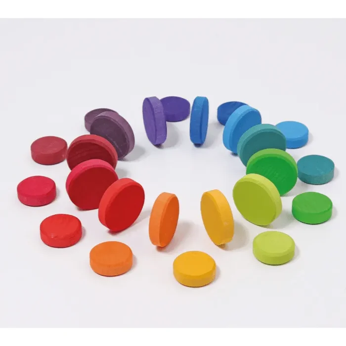 Grimm’s Wooden Coins Rainbow