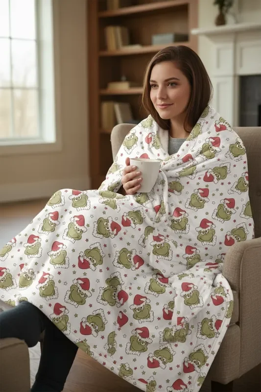 Grinchy Cheer (dream Blanket)
