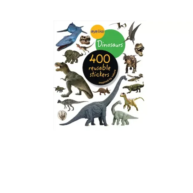 Hachette Mudpuppy Eyelike Stickers Dinosaurs