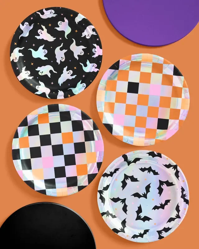 Halloween Plates – 24 Paper Plates