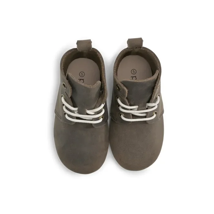 Hamilton – High Top Oxfords – Hard Sole