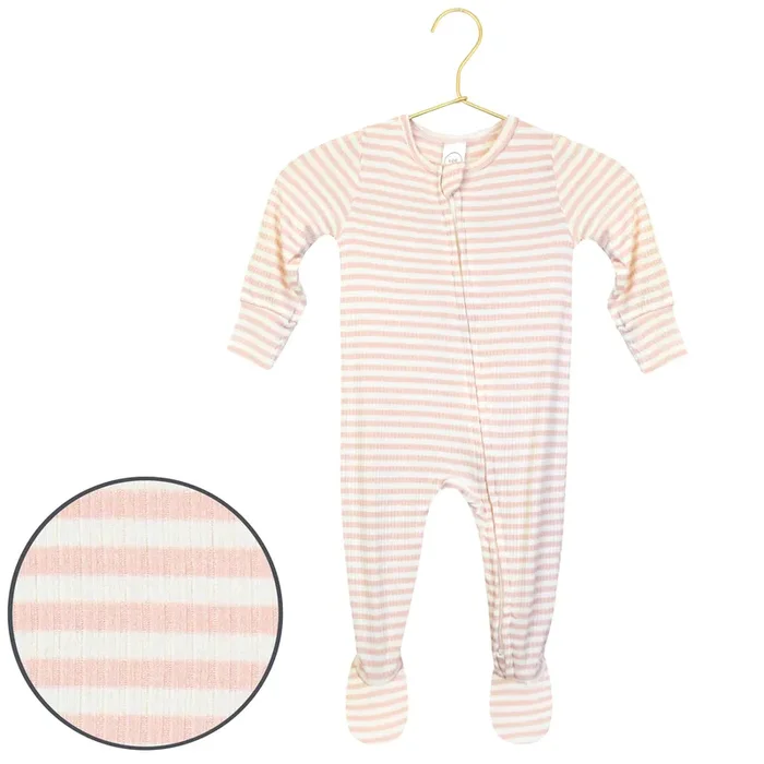 Harper zipper footie
