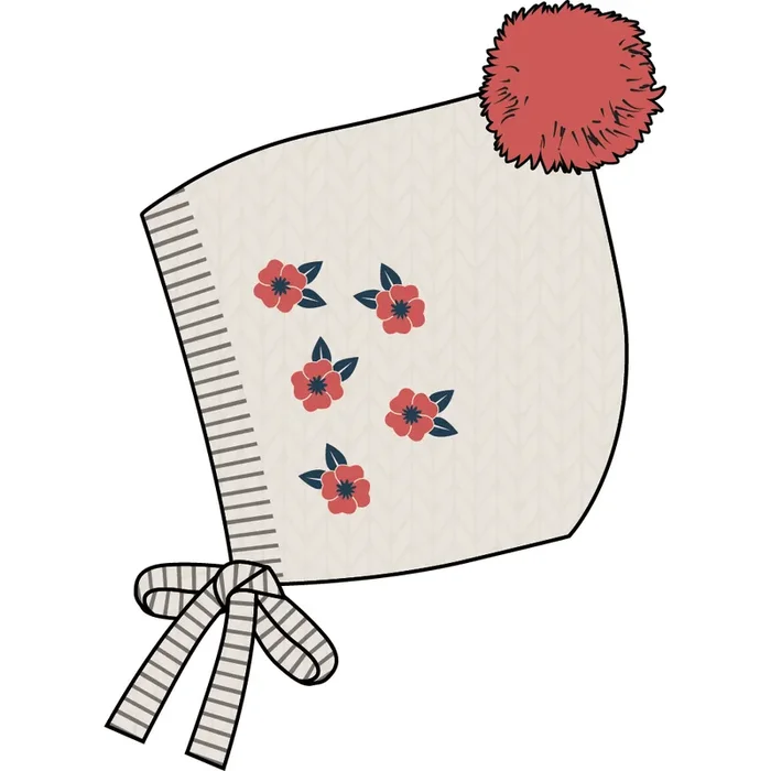HAT KNIT-BEIGE POPPY