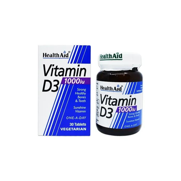 Health Aid Vitamin D3 1000Iu Tablets 30 Pieces
