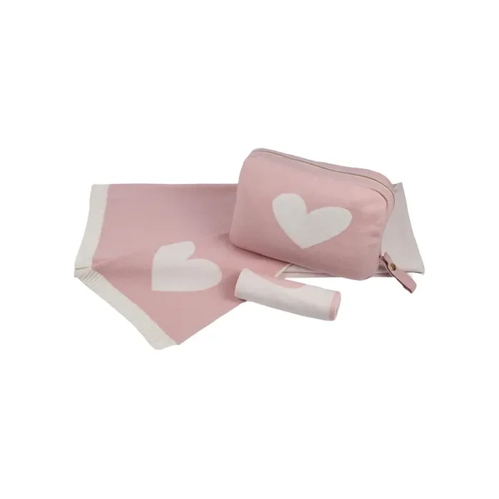 Heart Pink Pearl/ivory