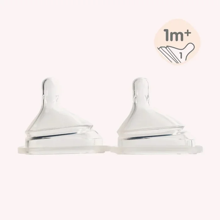 Hegen Teats – Slow Flow (0-3 months) – 2pk