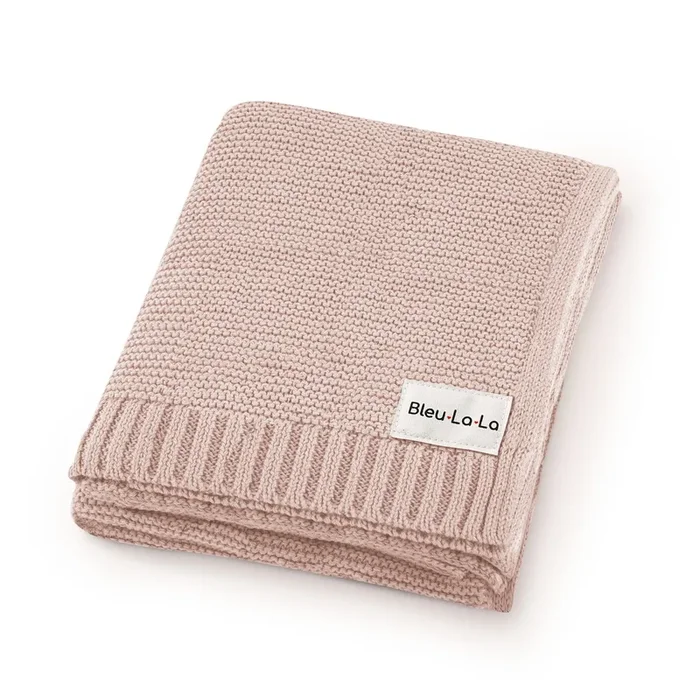 Heritage Knit – 100% Organic Cotton Luxury Knit Baby Swaddle Blanket