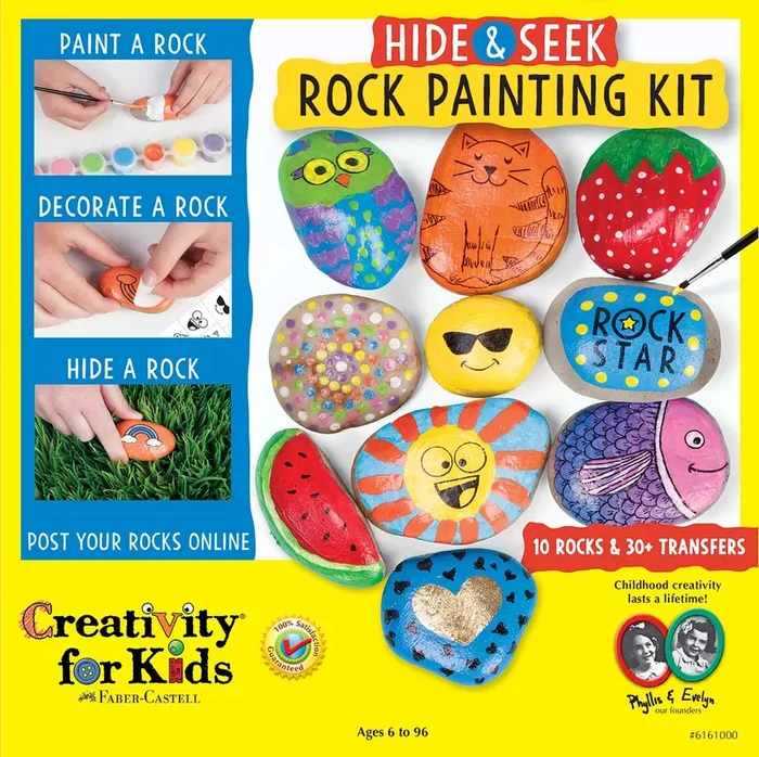 Hide & Seek Rock Painting Kit