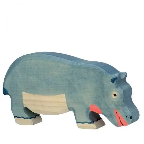 Hippopotamus (feeding)