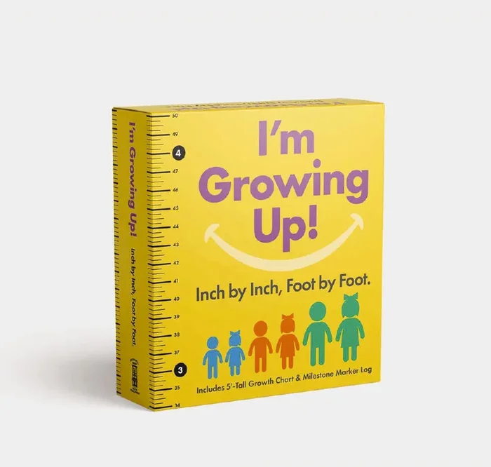 I’m Growing Up: A Wall-Hanging Guided Journal to Chart and Record Your Kids’ Growth!