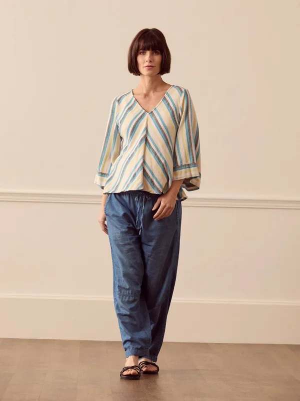 Imara Blouse – Bluejay