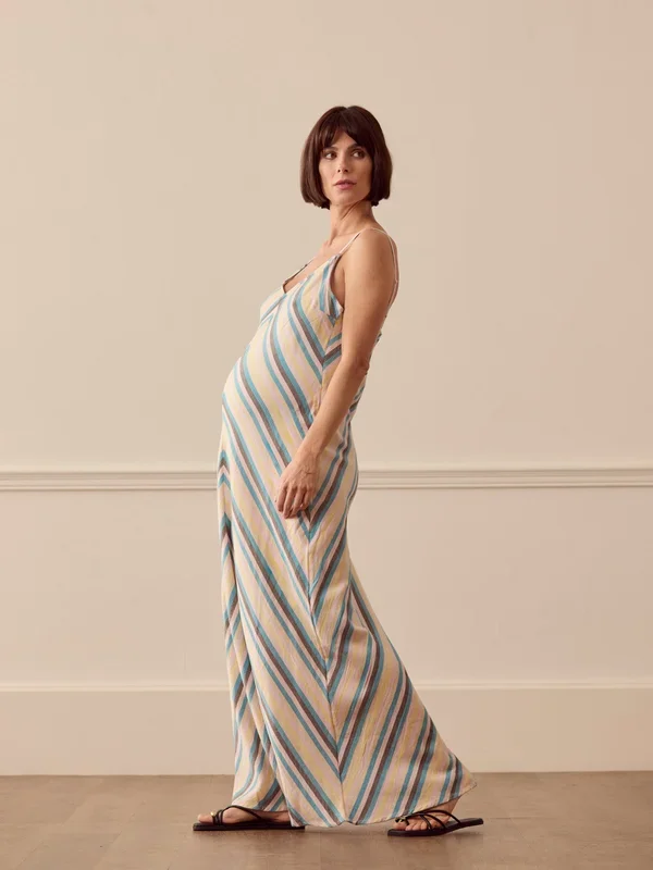 Imara Strap Dress in Bluejay