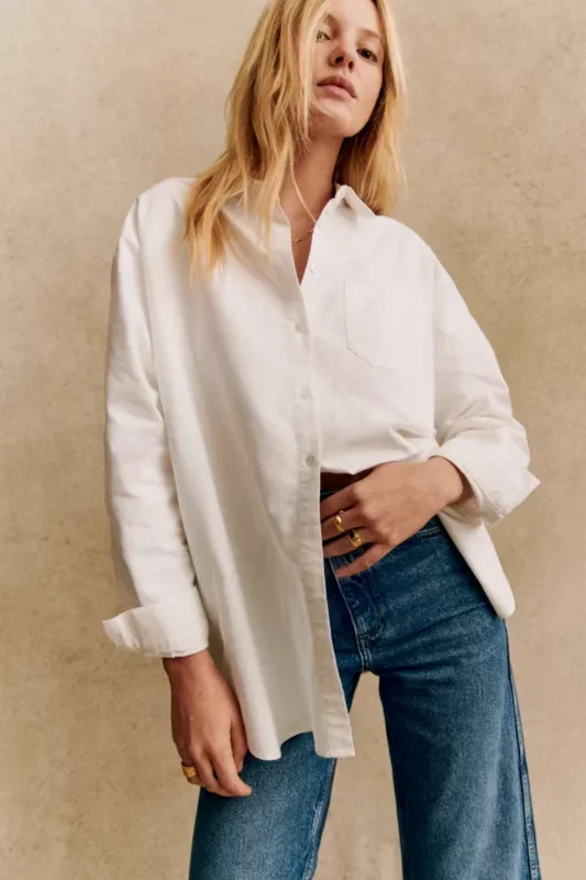 Imperfect Max Shirt Casual White (14)