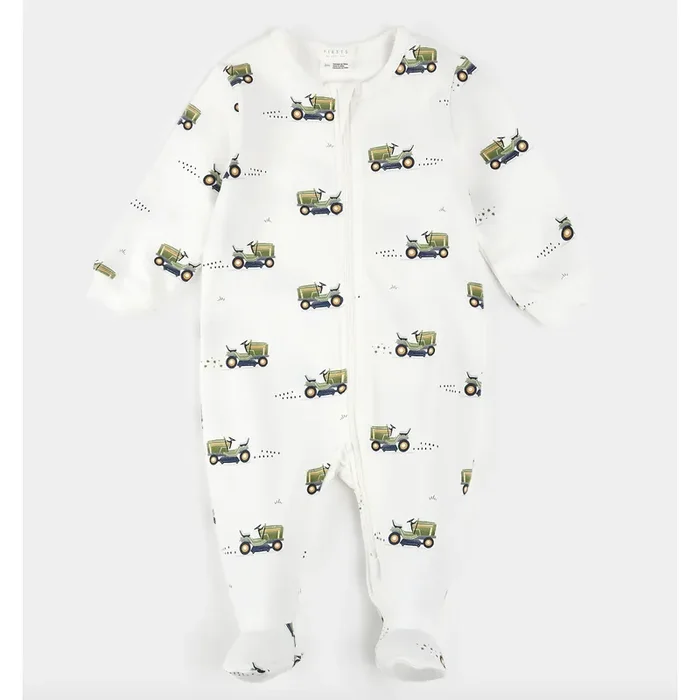 INFANT BOYS FOOTED SLEEPER