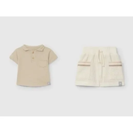 Infant Boys Polo and Short Set