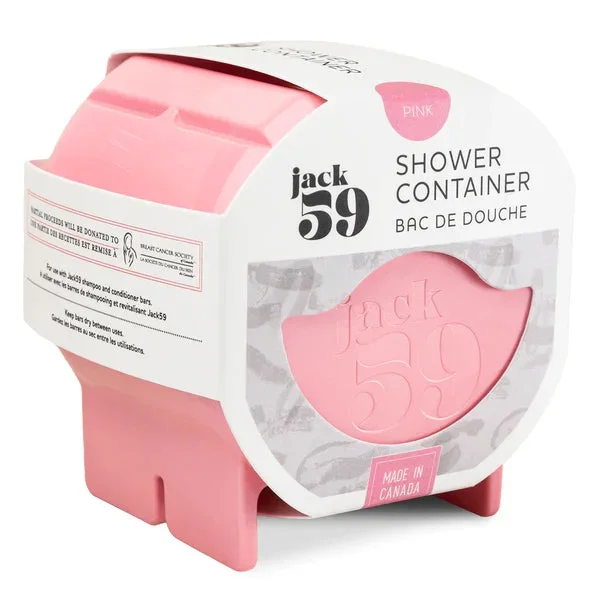 Jack59 Shampoo and Conditioner Bar Shower Storage Container