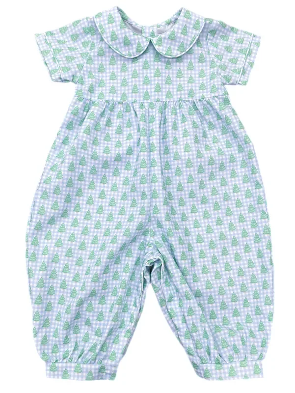 James and Lottie – James Long Bubble, Gingham Christmas Tree