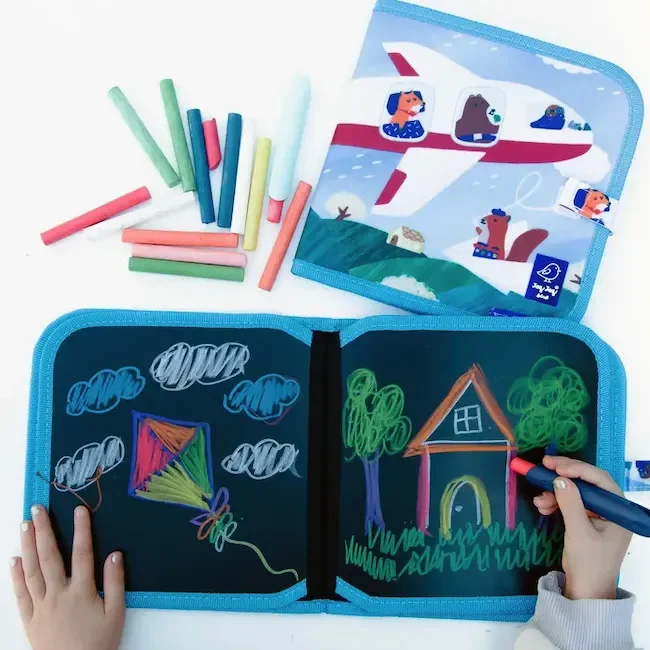 Jaq Jaq Bird Doodle It And Go Erasable Book – Airplanes