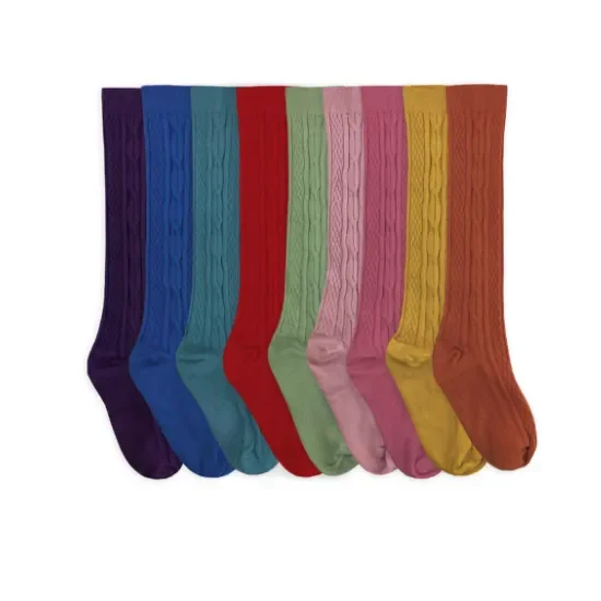 Jefferies Socks Cable Knee High Socks