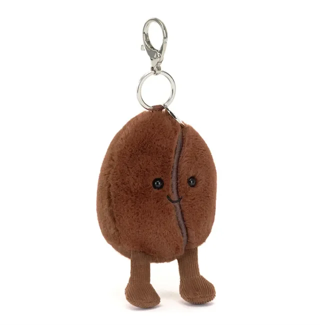 Jellycat Amuseables Coffee Bean Bag Charm