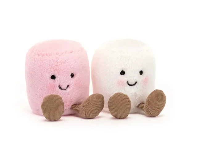 Jellycat | Amuseables Pink & White Marshmallows