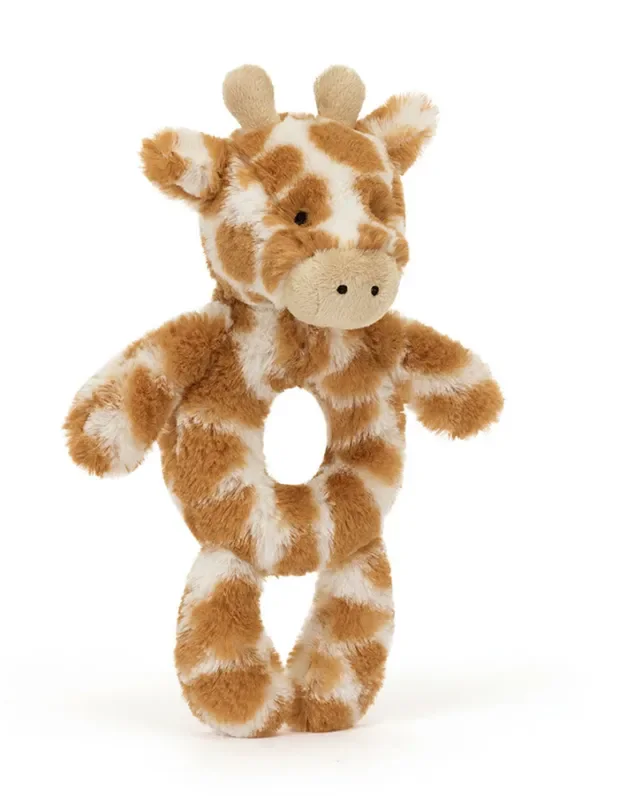 Jellycat | Bashful Giraffe Ring Rattle