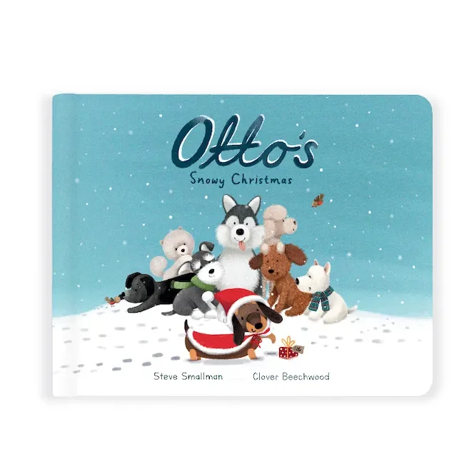 Jellycat Otto’s Snowy Christmas Book