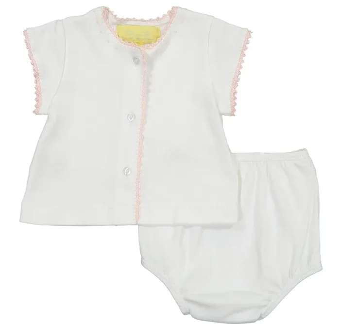 Jersey Crib Set – Pink