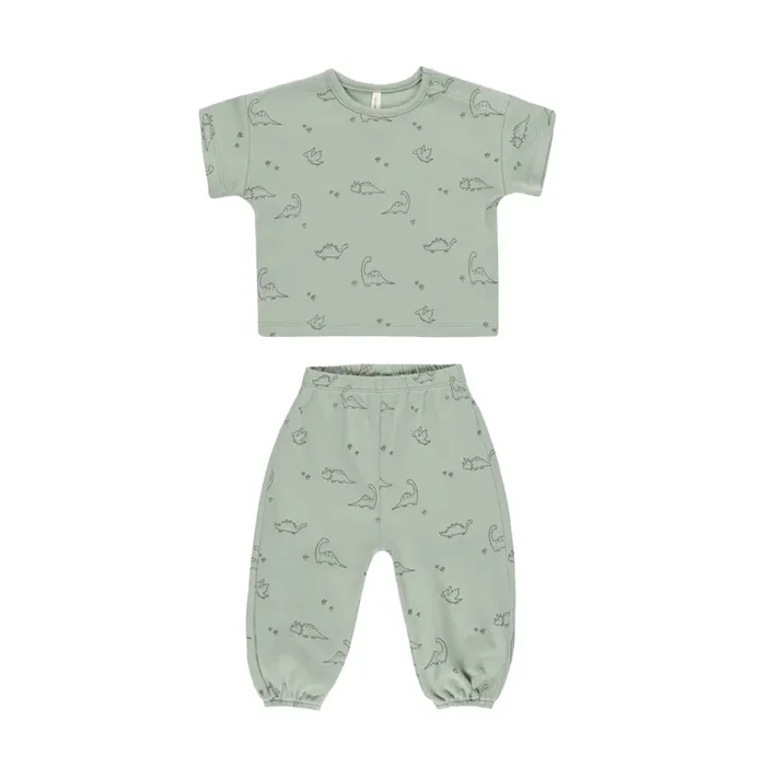 Jersey Tee + Pant Set – Dino