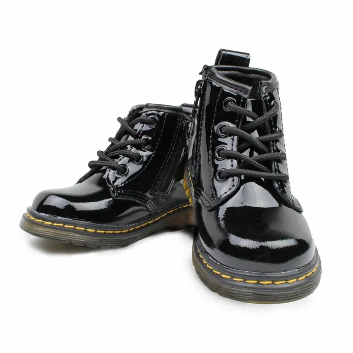 Jet Black – Combat Boot