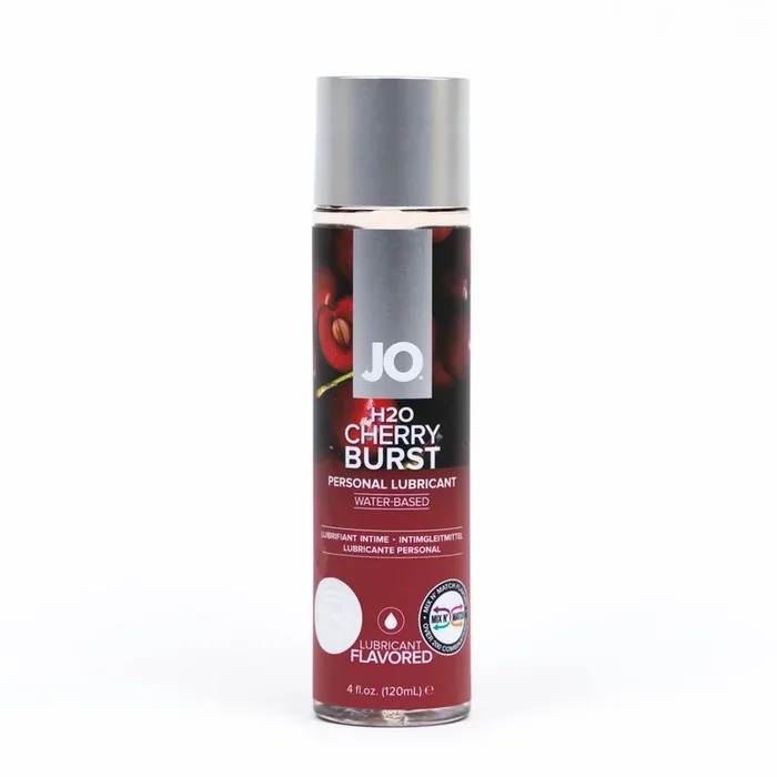 Jo H2O Water-Based Lubricant – Cherry Burst (120ml)