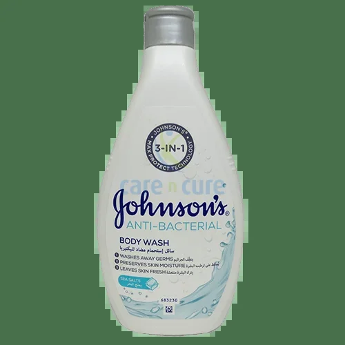 Johnson & Johnson Anti – Bact Body Wash Sea Salt 400 ml