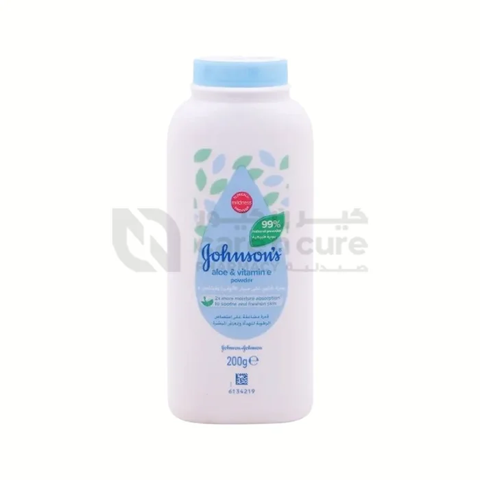 Johnson’s Baby Powder Aloe & Vitamin E 200 gm