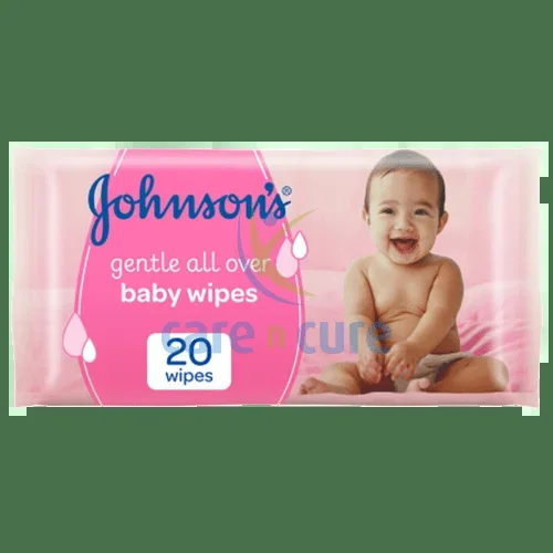 Johnson’s Gentle Clensing Wipes 20 Pieces