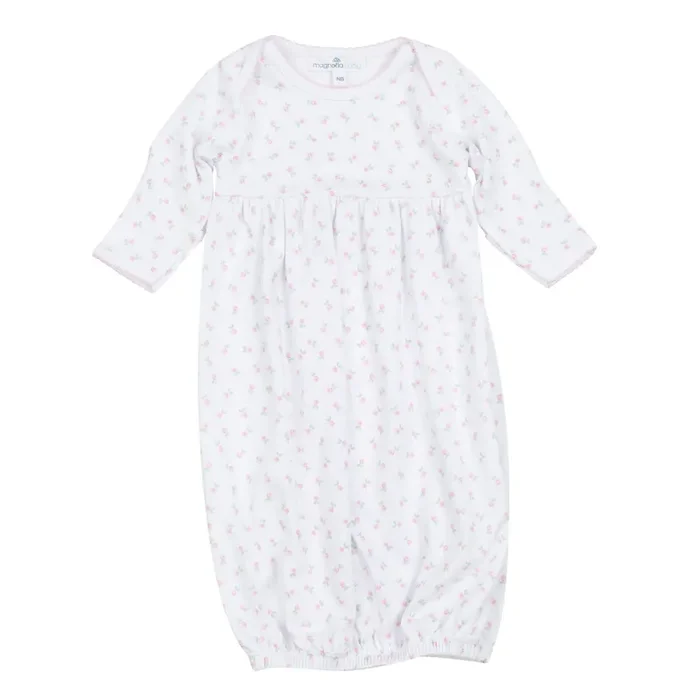 Juliette’s Classics Printed Gathered Gown