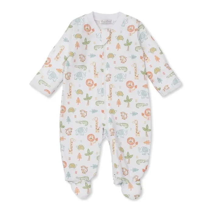 Jungle Adventure Footie w/Zip
