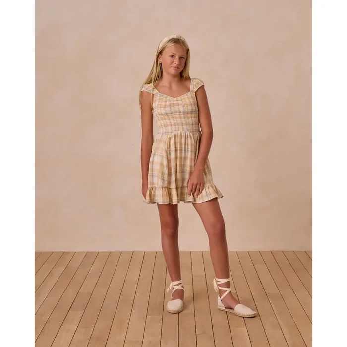 KALINA DRESS || PASTEL PLAID