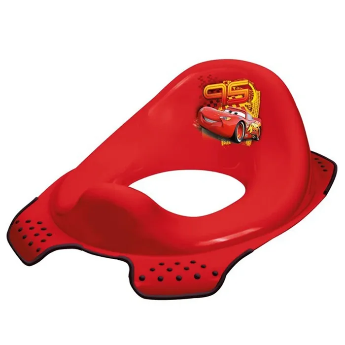 Keeeper Disney – Toilet Seat With Anti-Slip Function – Cars (Red)