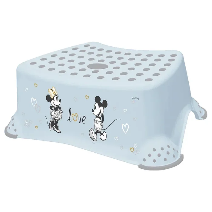Keeeper Disney-Step Stool With Anti-Slip Function – Minnie Mickey Blue